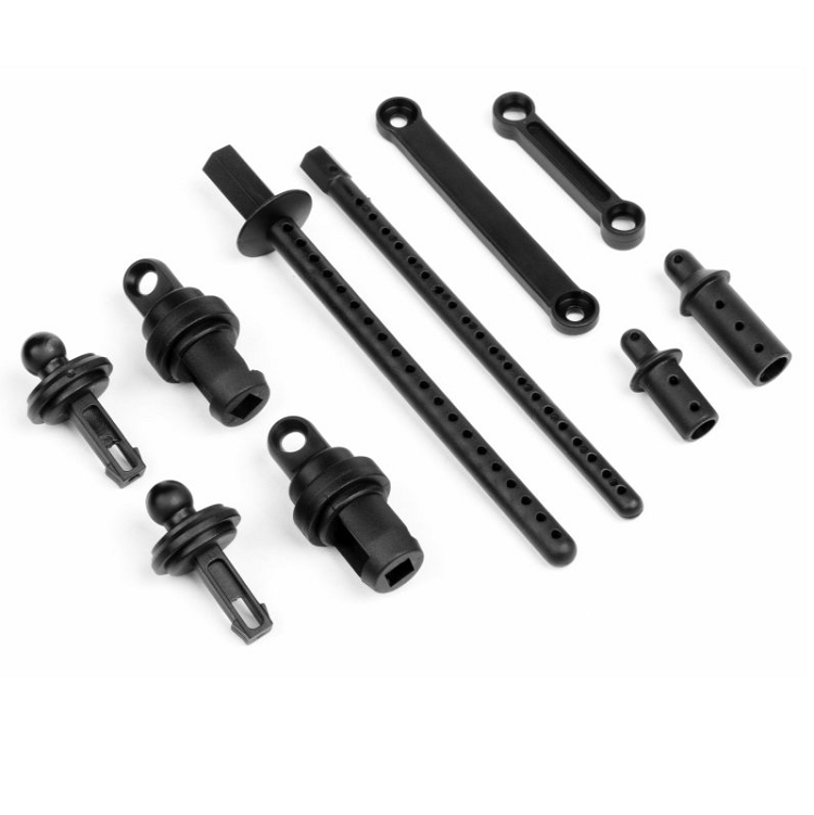 HPI Shock + Body Post Set suit E10 - HPI-85610