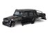TRAXXAS Gloss Metallic Black Painted &amp; Finished Mercedes G63 Body Shell suit TRX-6 - 8825R