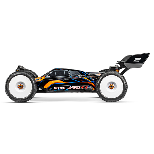 TRAXXAS JATO 4x4 VXL-4S Orange Buggy - 90386-4ORNG