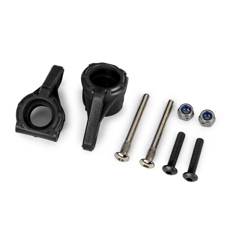 TRAXXAS Steering Blocks L&R Black Extreme Heavy Duty - 9137