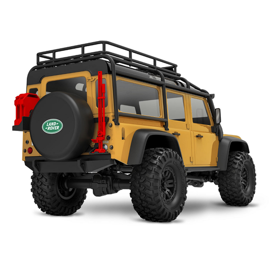 TRAXXAS TRX-4M 1:18 DEFENDER Trail Truck Tan w/ TQ 2.4Ghz Radio, 87T Brushed Motor, Lipo Battery & Charger - 97054-1TAN