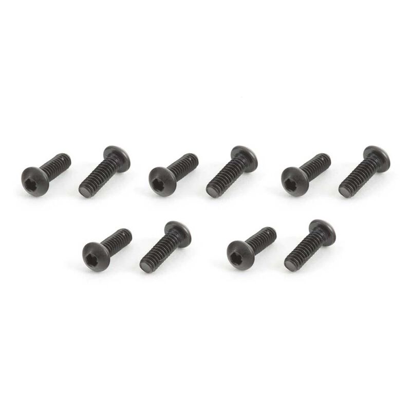ARRMA 2x6mm Hex Drive Button Head Screws 10pcs AR702206 - ARAC9755