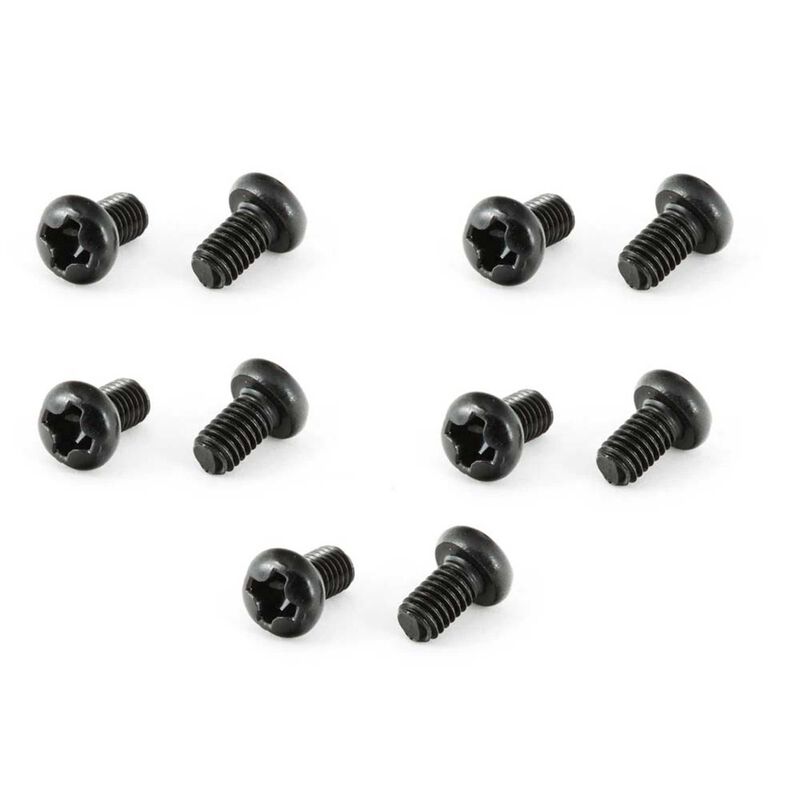 ARRMA 3x5mm Phillips Drive Button Head Screws 10pcs AR725305 - ARAC9835