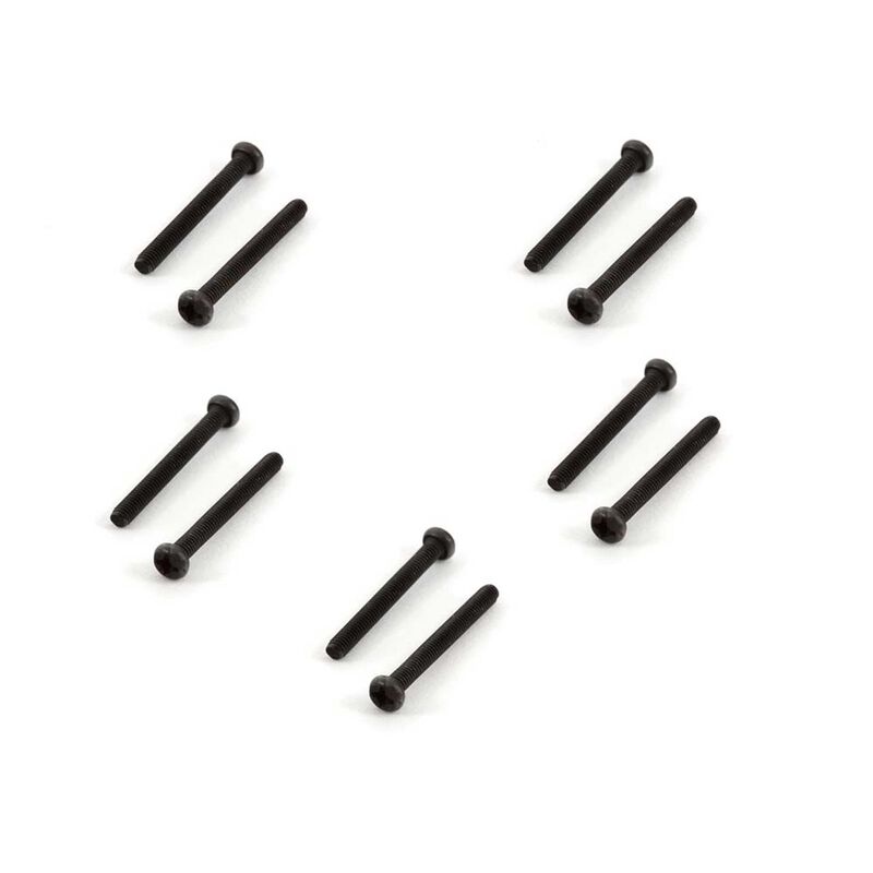 ARRMA 3x26mm Phillips Drive Button Head Screws 10pcs AR725326 - ARAC9851