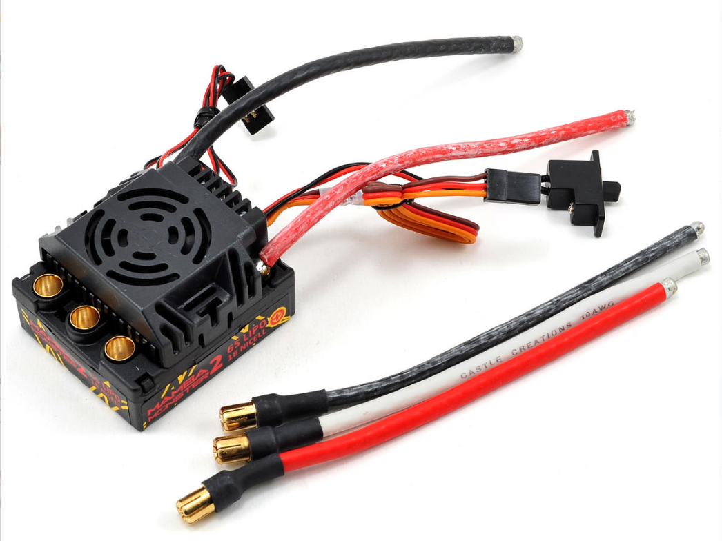 CASTLE CREATIONS MAMBA Monster 2 Brushless 2-6S ESC - CSE010010800