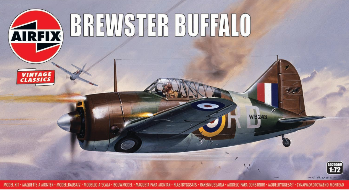 AIRFIX Brewster Buffalo 1:72 - A02050V