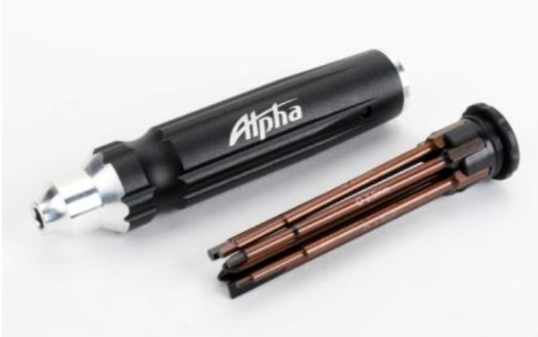 ALPHA Metric Hex Tool Kit w/ Phillips & Flat Head 7pcs - ALP-MP04-340301-S2