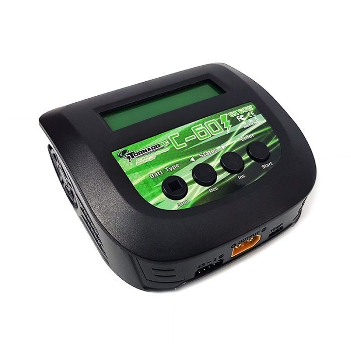 TORNADO 6A 60W Multi Chemistry Battery Charger - TRC-C60