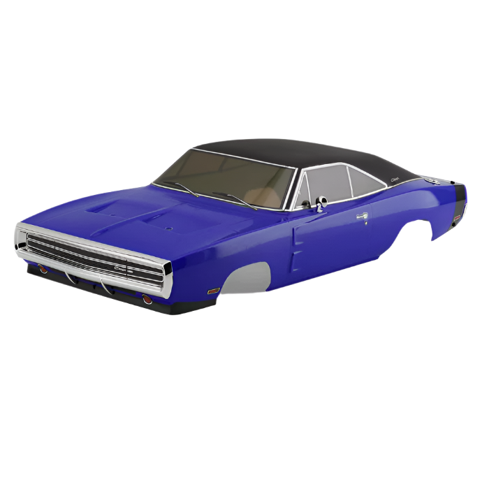 KYOSHO 1970 Dodge Charger Clear Body Shell 1:10 WB: 274mm- shown painted - FAB703C