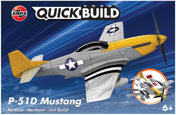 AIRFIX Quickbuild P-51D Mustang - J6016