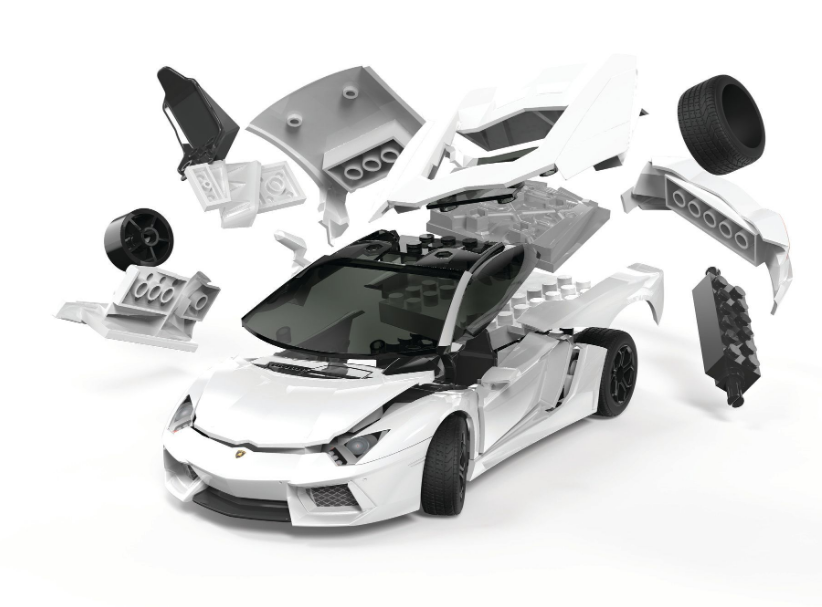 AIRFIX Quickbuild Lamborghini Aventador - J6019