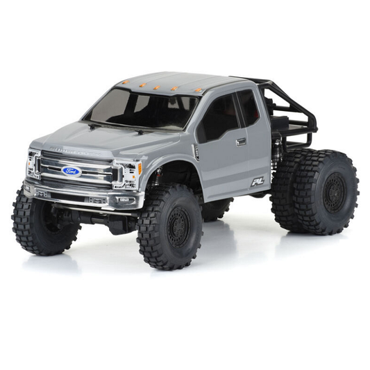 PROLINE 2017 Ford F-250 Super Duty Cab Only Clear Body suit 12.3in Crawler - PRO361900