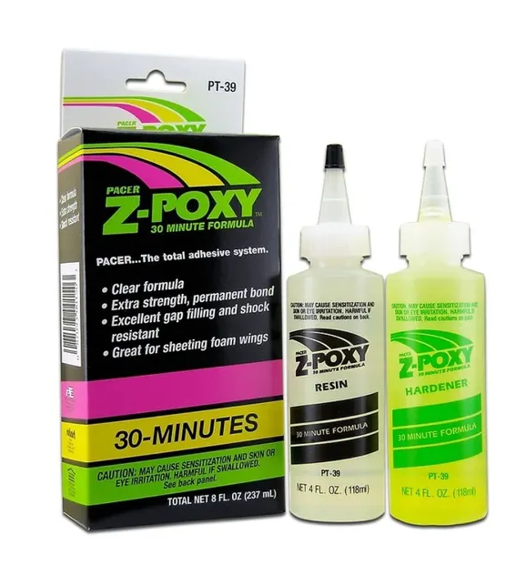 ZAP Z-Poxy 30min Cure Epoxy 8oz - PT-39