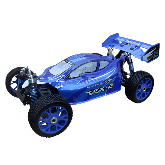 RIVERHOBBY VRX-2 1:8 Nitro 4wd Buggy w/ 0.21ci Nitro Engine & 2.4Ghz Radio System - RH-802