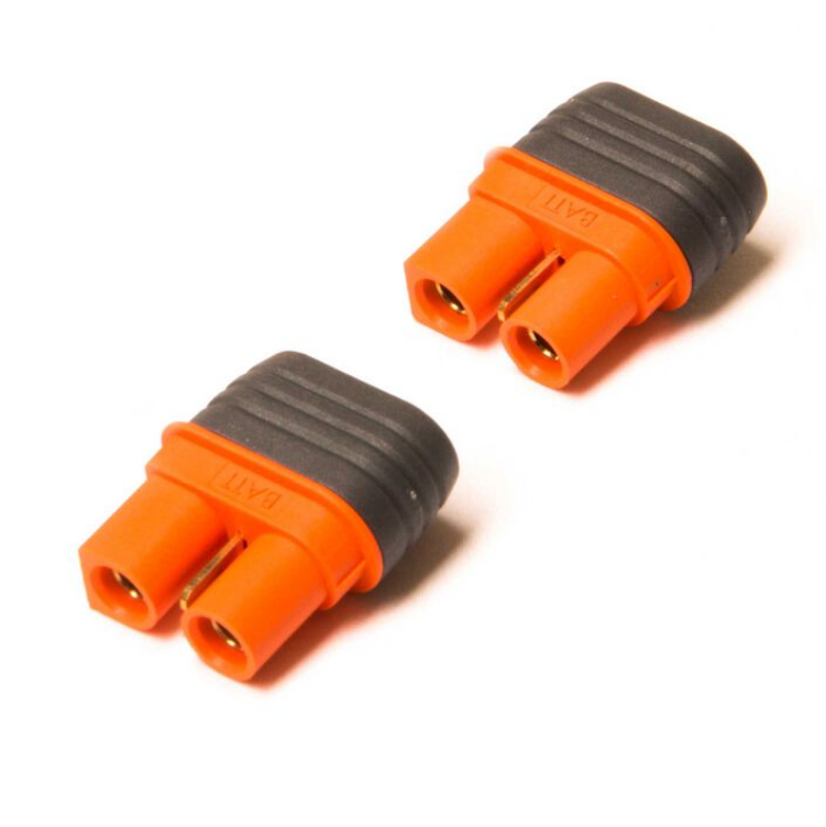 SPEKTRUM IC3 Female Plug w/ Wire Shroud 2pcs - SPMXCA302