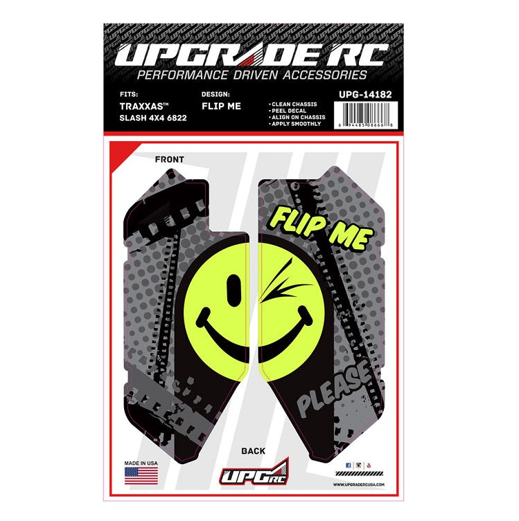 UPGRADE Flip Me Chassis Protector for Traxxas Slash 4x4 - UGP-14182