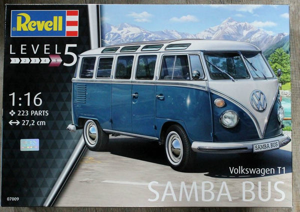 REVELL VW Type.2 T1 Samba Bus 1:16 - 07009
