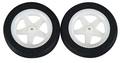DUBRO 47mm Micro Sport Wheels suit 2mm Axle 2pcs - DBR186MS