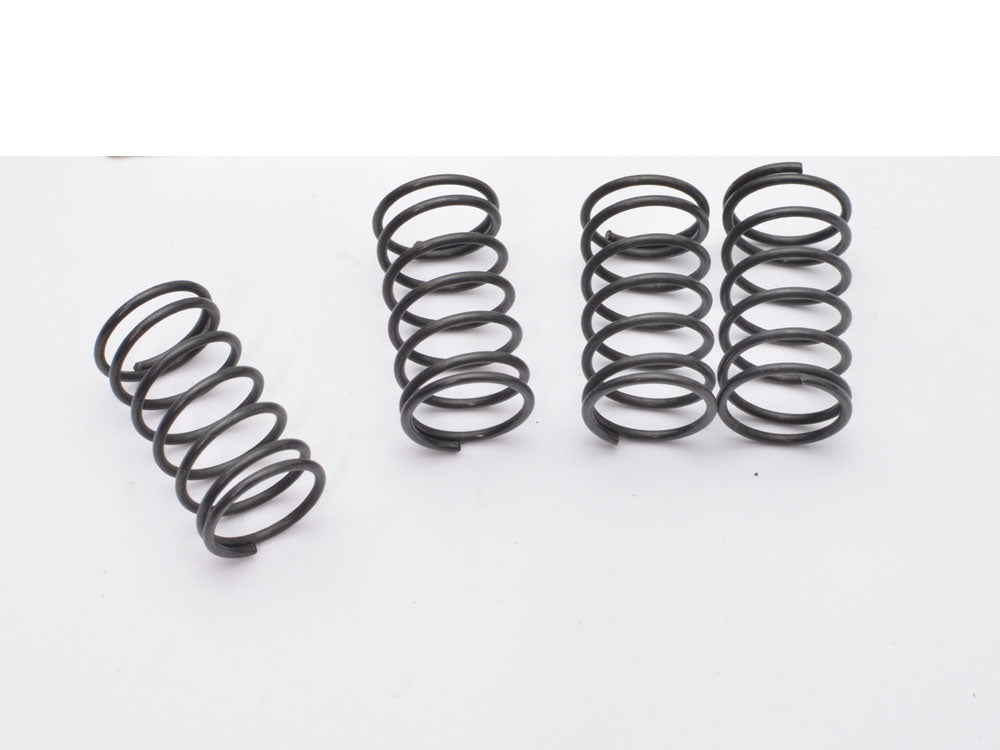 HOBAO Hyper 10 Touring Car Shock Spring Set 7T Med Black 4pcs - HB-224219