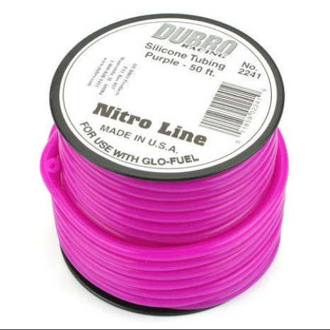 DUBRO Purple Silicone Fuel Tube 50ft - DBR2241