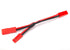 TRAXXAS Y-Harness Red JST 2x Female to 1x Male - 2261