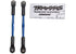 TRAXXAS 61mm Turnbuckles Complete Blue Aluminium 2pcs - 2336A