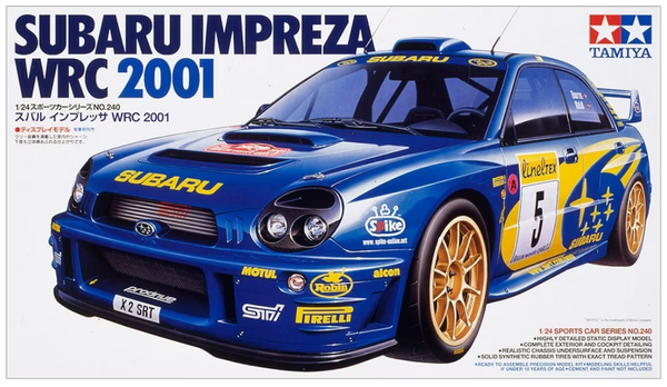 TAMIYA 2001 Subaru Impreza WRC 1:24 - T24240