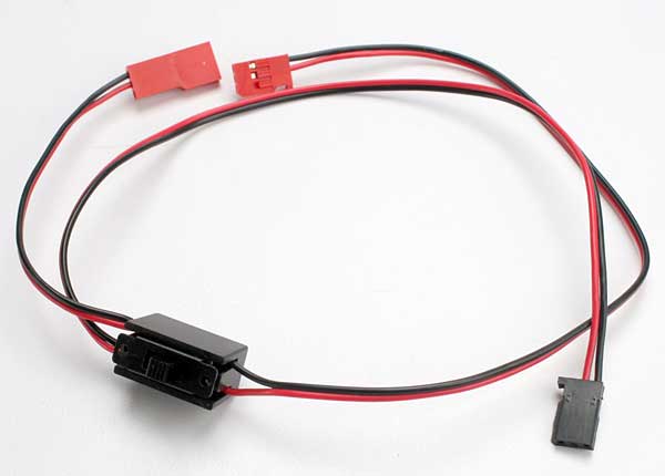 TRAXXAS On/Off Switch w/ RX Charging Plug - 3038