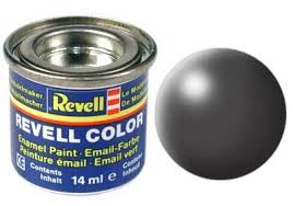 REVELL Dark Grey Silk Satin Enamel 14ml - 32378