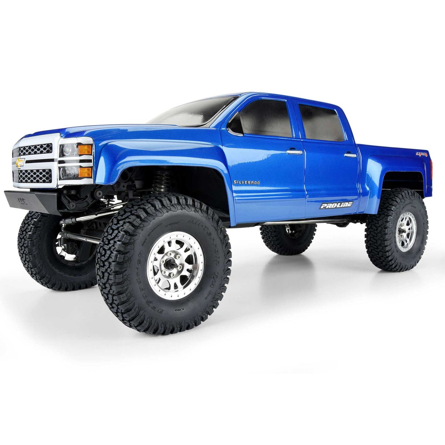 PROLINE 2015 Chevrolet Silverado Clear Body suit 13.9in Crawler - PRO358500