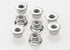TRAXXAS 4mm Flanged Nyloc Nuts 8pcs - 3647