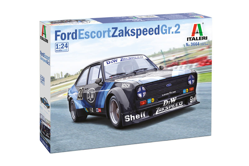 ITALERI Ford Escort Zakspeed Gr.2 1:24 - 3664S
