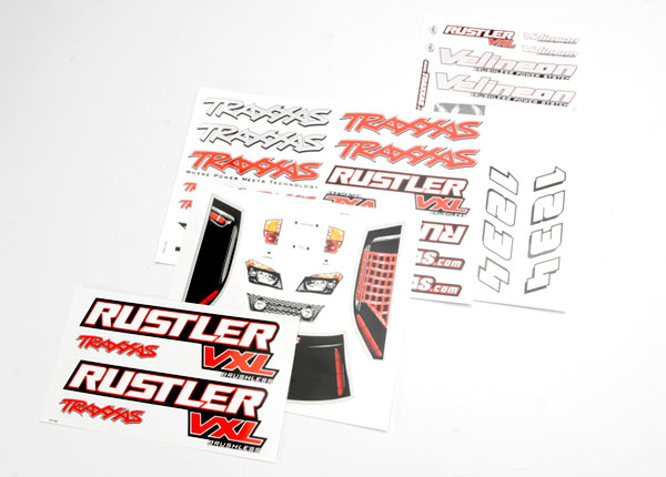 TRAXXAS Decal Sheet suit Rustler VXL - 3713R