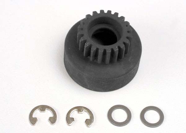 TRAXXAS 20T Clutch Bell w/ Washers & E-Clips - 4120