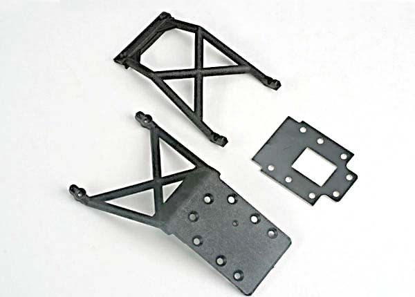 TRAXXAS Front & Rear Skid Plates suit Nitro Stampede - 4133