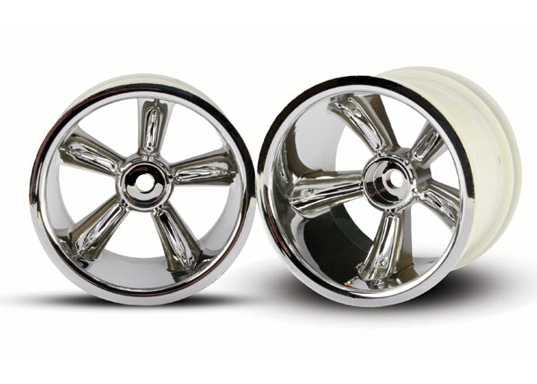 TRAXXAS Pro-Star Chrome Wheels Rear 2pcs - 4172