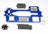 TRAXXAS HD Chassis Plate CNC 7075-T6 Billet Blue Aluminium - 4922X
