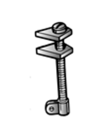 DUBRO Adjustable Control Horns 2pcs - DBR493