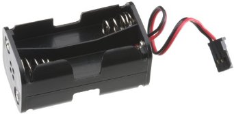TORNADO 4x AA Battery Box w/ Black JST Plug - TRC-1202-2