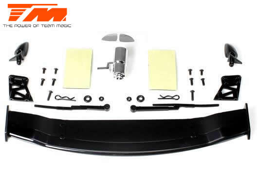TEAM MAGIC Rear Wing set & Accessories - TM503317