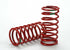 TRAXXAS GTR Shock Springs Rear 3.5 Green Rate Red Finish 2pcs - 5438