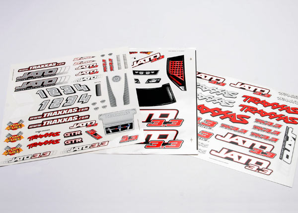 TRAXXAS Decal Sheets suit Jato - 5513X