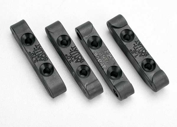 TRAXXAS Suspension Pin Mount Blocks 1.5/ 2.25/ 3/ 3.75deg - 5559