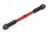 TRAXXAS 61mm Turnbuckle Toe Link Red Aluminium w/ Rod Ends & Balls 1pcs - 5595