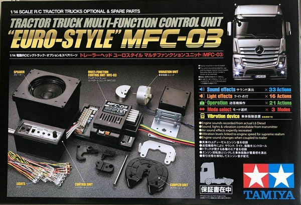 TAMIYA MFC-03 EURO TRUCK STYLE Multi Function Control Unit 1:14 Trucks - T56523