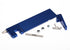 TRAXXAS Rudder w/ Arm & Hinge Pin Blue Aluminium - 5740