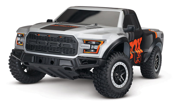 TRAXXAS Ford F-150 Raptor 2wd Fox Sports Short Course Truck w/ Brushed Motor, Battery & Charger - 58094-1FOX
