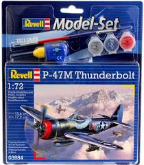 REVELL P-47M Thunderbolt Starter Set 1:72 - 63984