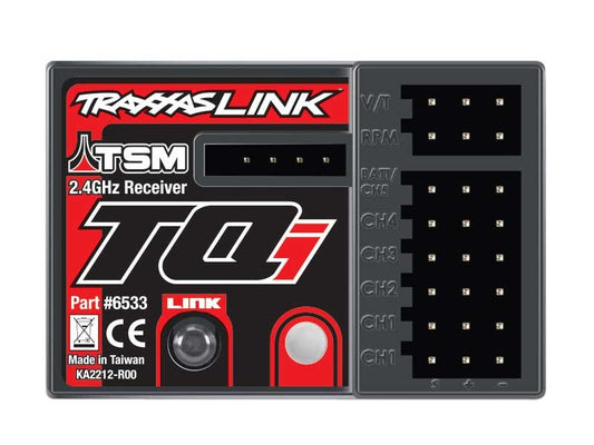 TRAXXAS TQi 2Ch Transmitter & 6533 Receiver w/ Bluetooth & TSM - 6509R