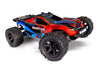 TRAXXAS RUSTLER 4wd Stadium Truck Red w/ LED Lights, 2.4Ghz Radio, Brushed Motor & ESC, Battery & Charger - 67064-61RED